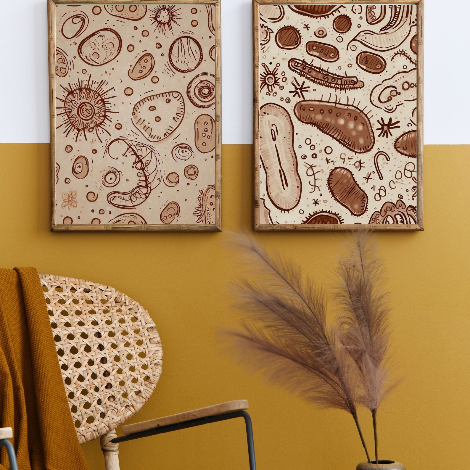 Science Prints Science Wall Prints, Boho Watercolor Prints, Boho Classroom Wall Art ...