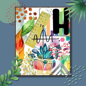 Math Class Gallery Wall Set High School Math Middle School Math ...