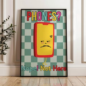 No Phones Poster Classroom Art School Poster Teacher Poster Teacher Rules Classroom Sign No Phone Sign Classroom Management Back to School