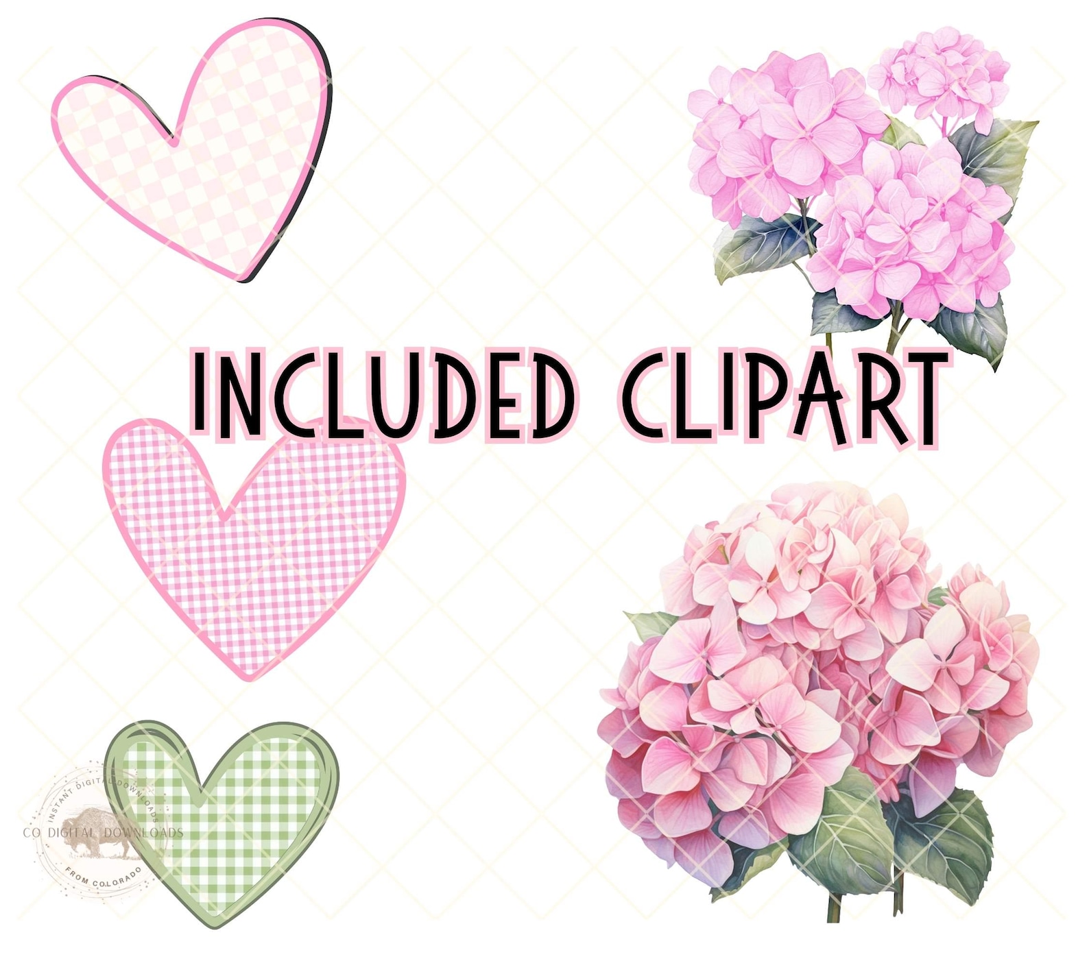 Pink Floral Alphabet PNG Bundle – Grandmillennial Font, Girly Letters ...