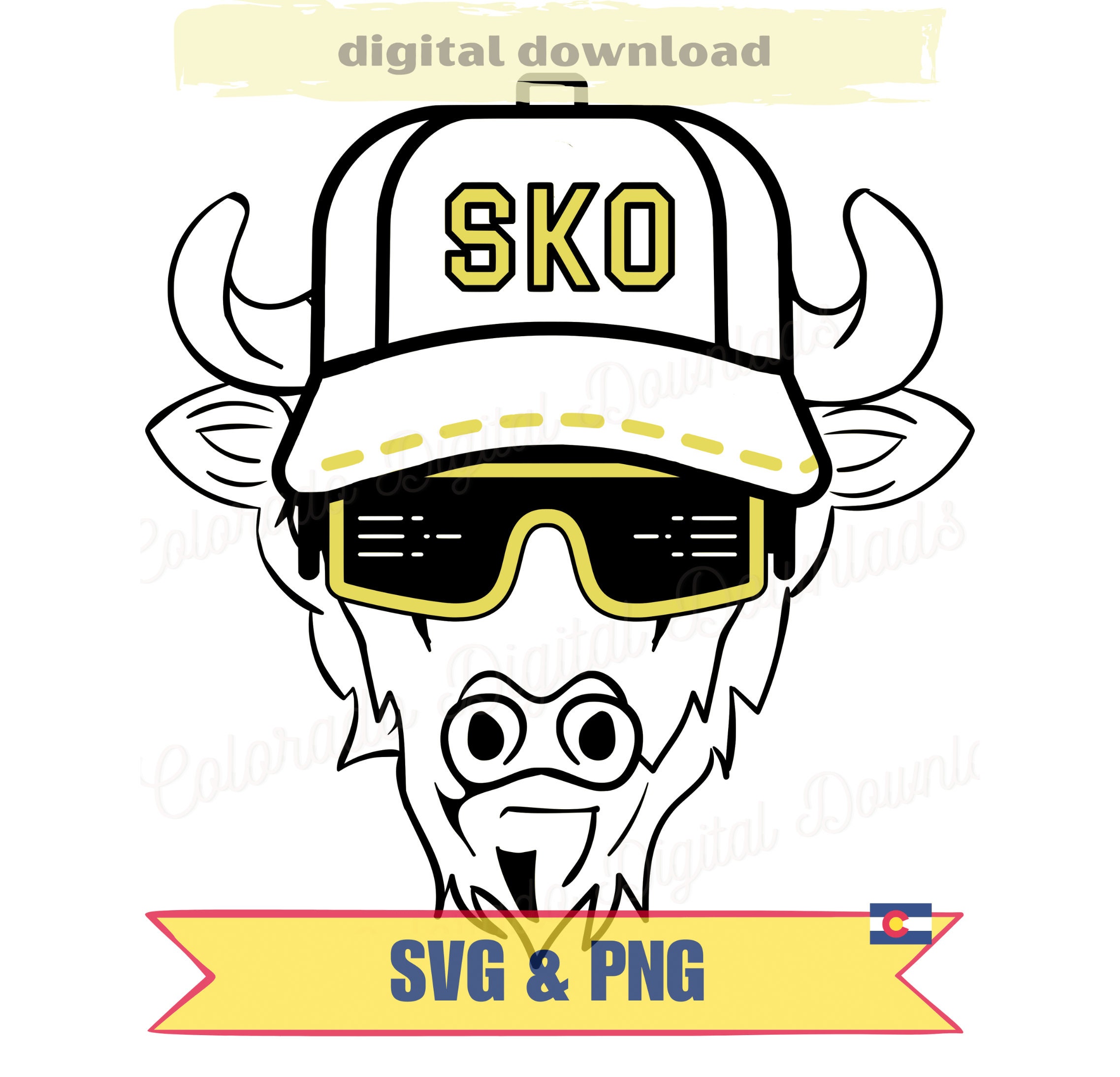 SKO Buffalo SVG Cut File Png We Comin' SVG Png Heat Etsy