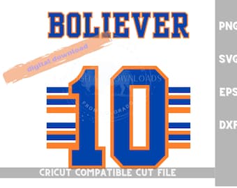 Denver BOliever svg png Mile High eps dxf Colorado svg Believer, Denver football Sublimation Denver Digital download, svg for Cricut