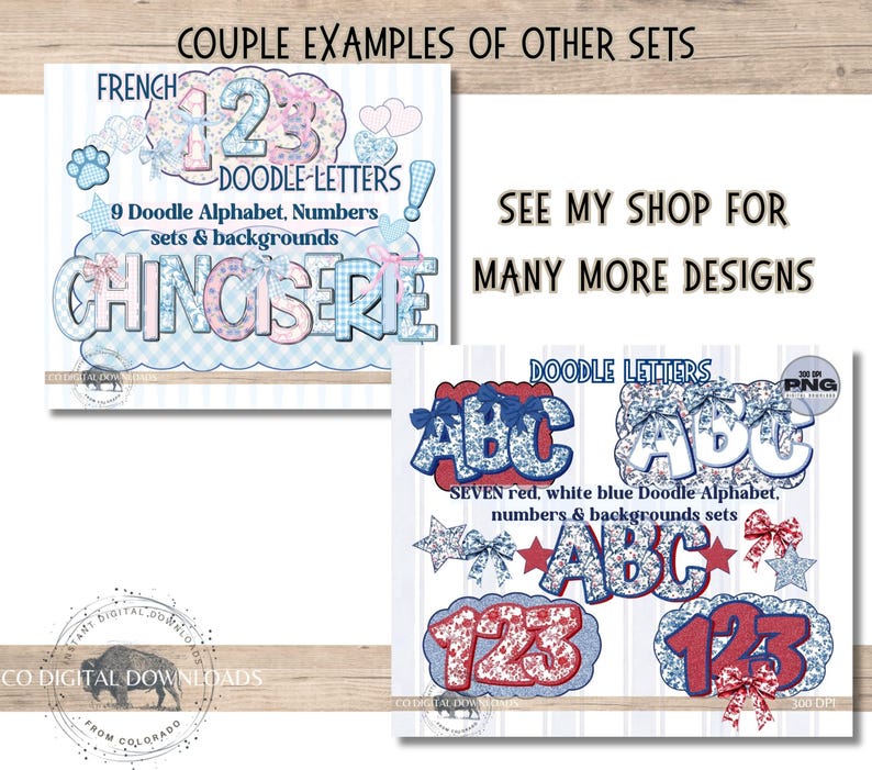 Grandmillenial Floral Alphabet Png, Faux Stitched Preppy Letters Png ...