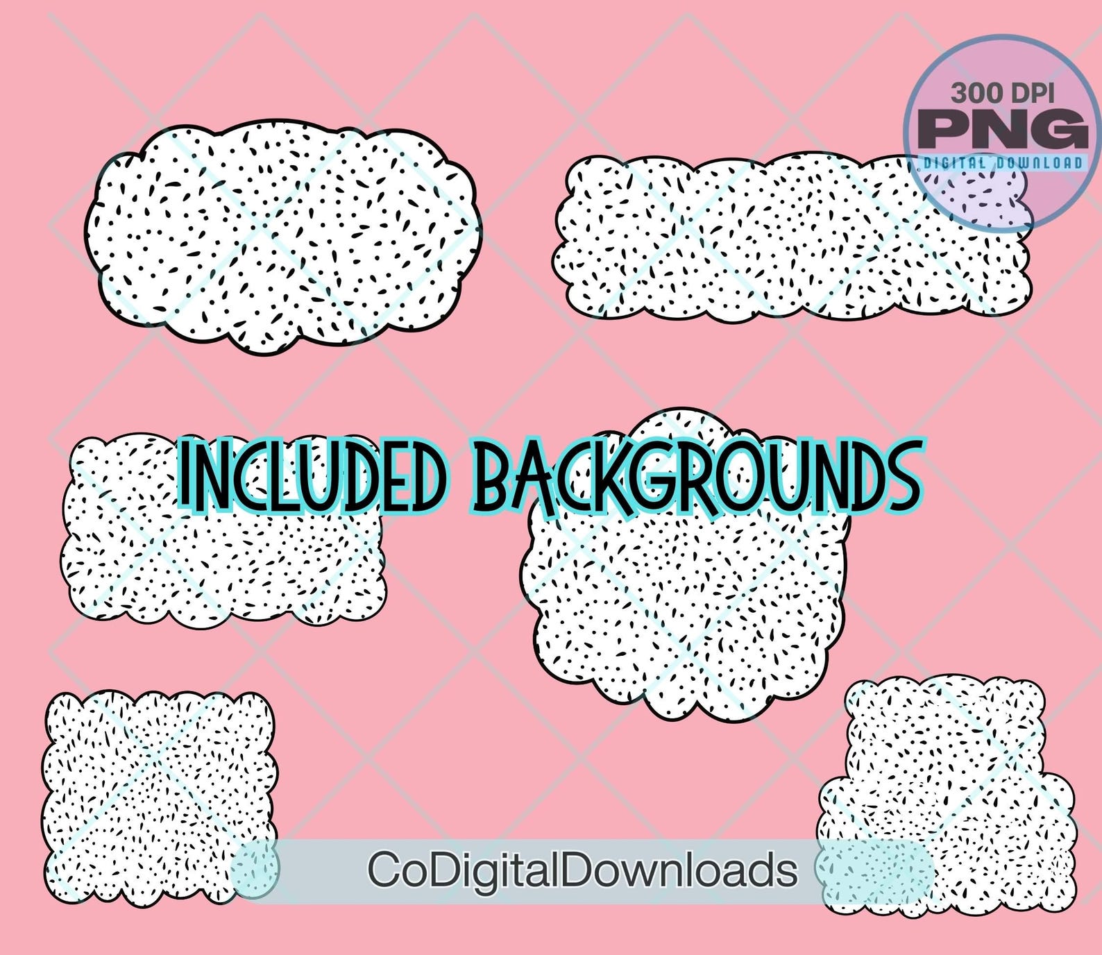 Retro Checker Alphabet Bundle PNG, Alpha Doodle Letters, Groovy Disco ...