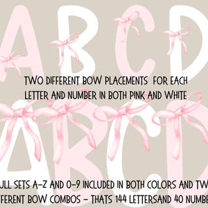 Pacote de alfabeto png de laço de festa, letras de doodle alfa do Social Club, letras de coquete PNG, alfas femininas rosa, clipart de rabisco desenhado à mão de casamento