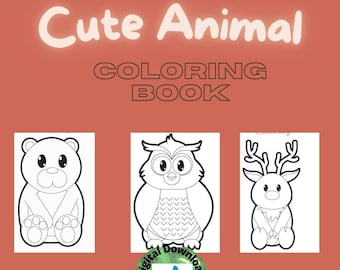 Animal coloring pages(10) for Kids