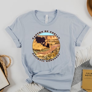 Camisa do Monumento Nacional Canyon De Chelly, camisa para atividades ao ar livre, camisa do Arizona, camisa da natureza, camisa do deserto, camiseta