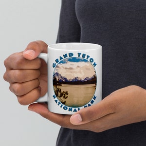 Grand Teton National Park Coffee Mug, Travel Mug, Souvenir Mug, Morning Hot Beverage Mug