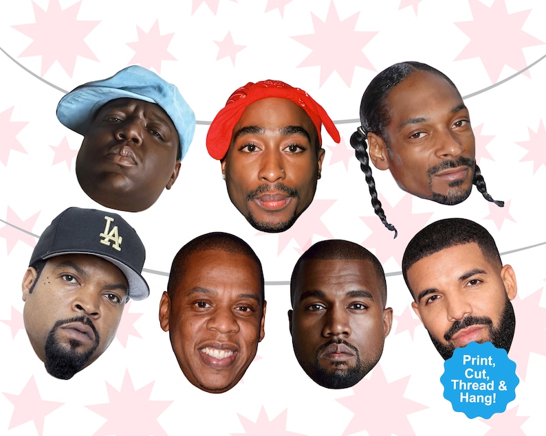 Rapper Banner Rapper Party Banner Hip Hop Banner Hip Hop Etsy Canada