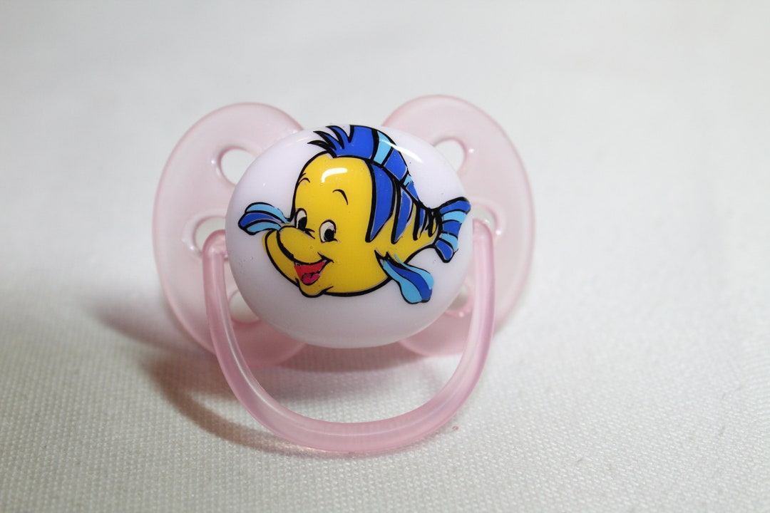 Little Mermaid Pacifiers personalizable Etsy