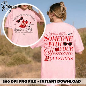 The Devil Wears Prada That’s All Miranda Priestly PNG, Iconic Movie Quote PNG File, Fashion Boss Lady Bold Text Design, Pop Culture Graphic