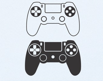 Video Game Controller SVG: Console Clip Art, Cut File