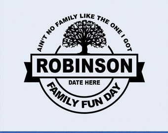 Family Reunion SVG: Fun Day Shirt Design (Digital Download)