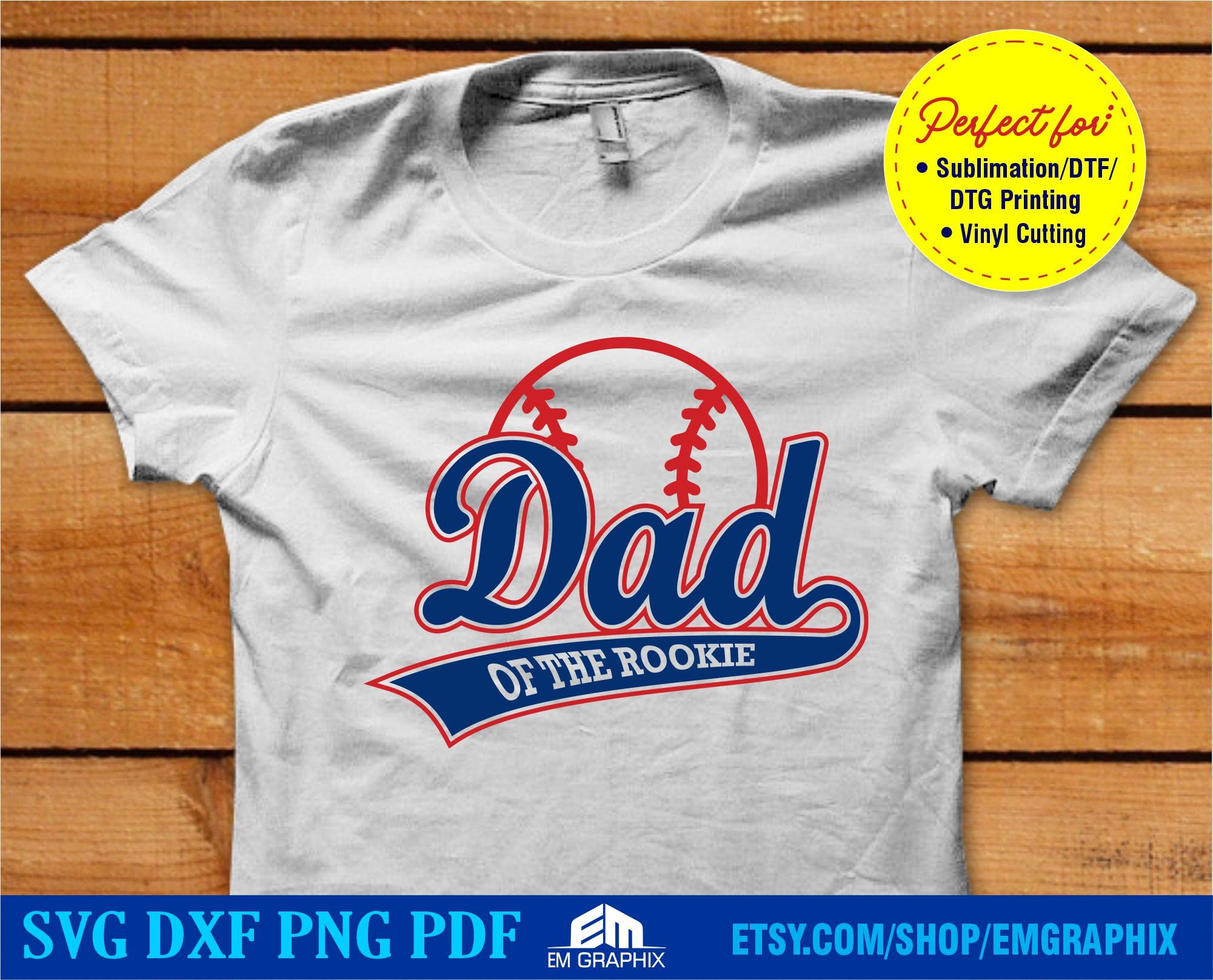 Rookie of the Year Baseball Family SVG Bundle (digital Download) - Etsy