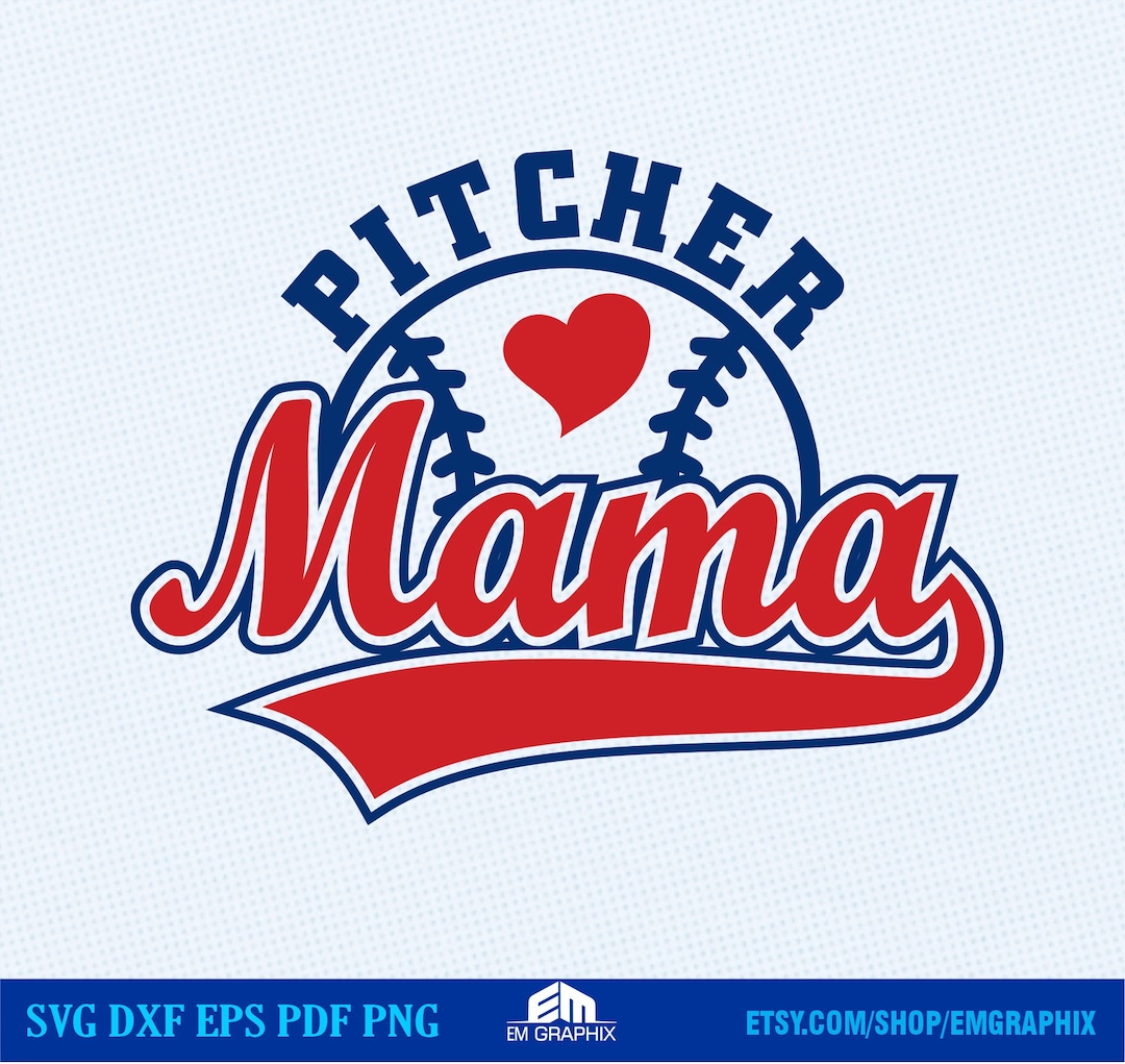 Pitcher Mama SVG, Baseball Pitcher Png, Softball Pitcher, Sports Season ...