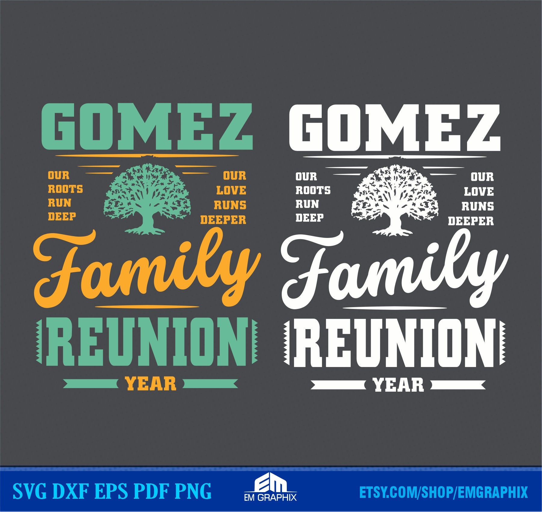 Family Reunion Shirt, Our Roots Run Deep, Our Love Runs