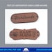 Handmade Tag Laser Cutting File, Leather Tag Cut Pattern for Laser ...