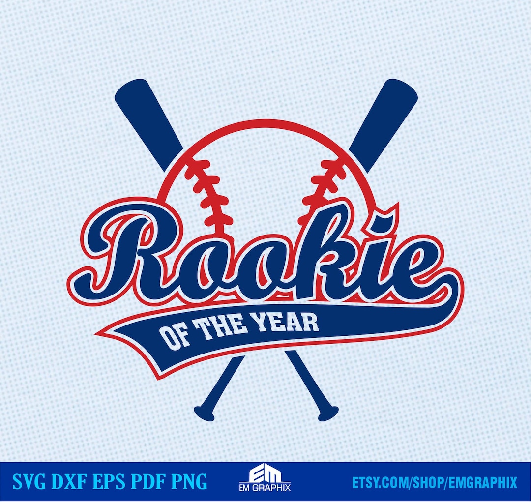Rookie of the Year Baseball SVG: Birthday Shirt Design (cut File) - Etsy