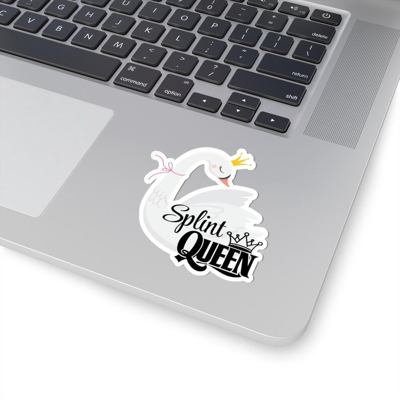 Sticker Splint Cute Hand Therapy Sticker, Funny Splint Queen Vinyl Decal for CHT, Gift ...