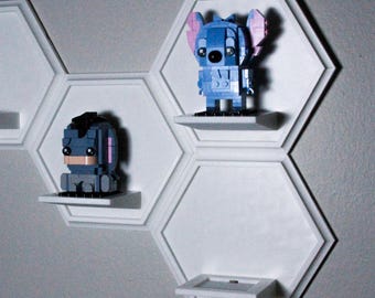 LEGO BrickHeadz Hex Display Shelf | Modular