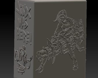 Riftbound: LoL Jinx Box 3D Modell STL