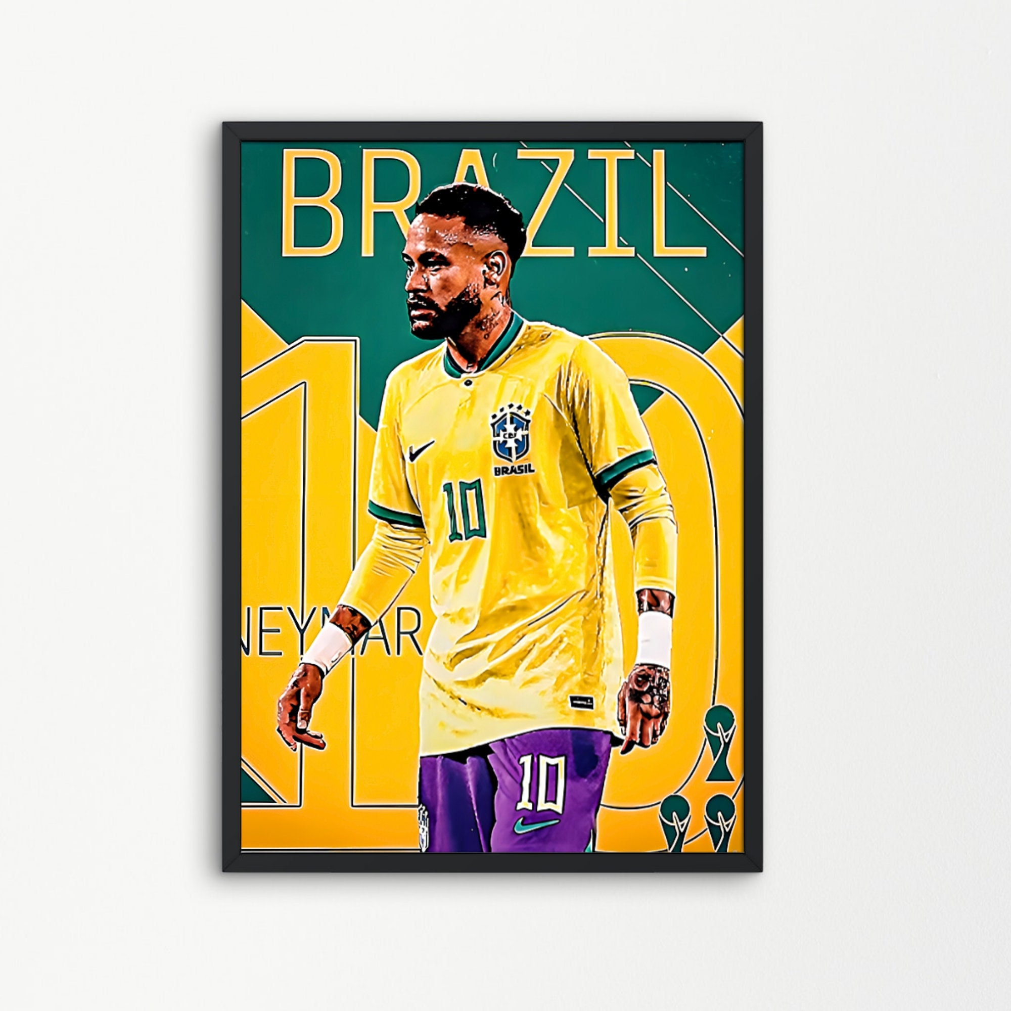 Football Legend Kit Box: Neymar Jr: Brazil By The KitBox in 2023