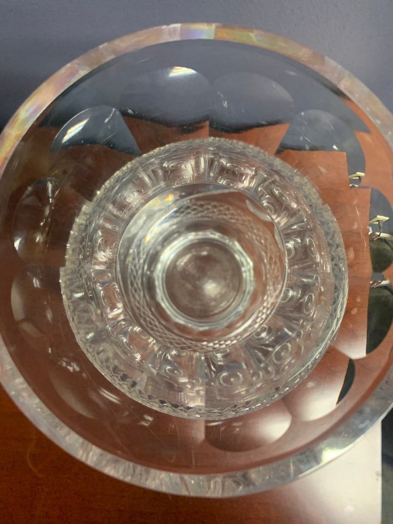 Vintage Waterford Cut Crystal Vase From Giftware Collection in Etsy