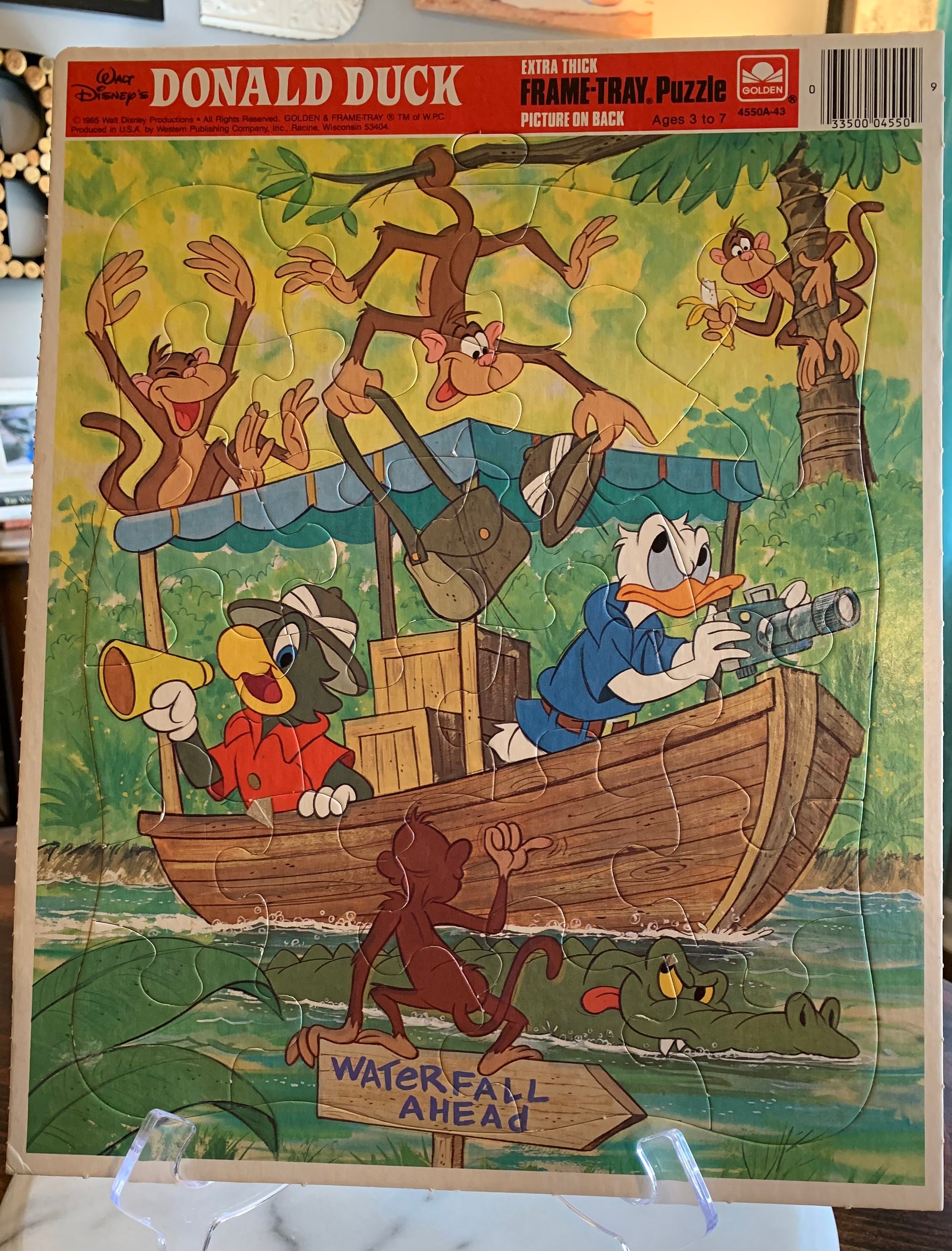 Vintage Walt Disney Puzzle, Donald Duck - Etsy 日本