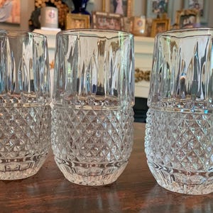 Discontinued Set of 3 Delano Highball Glasses by Mikasa | Heavy | Rare |