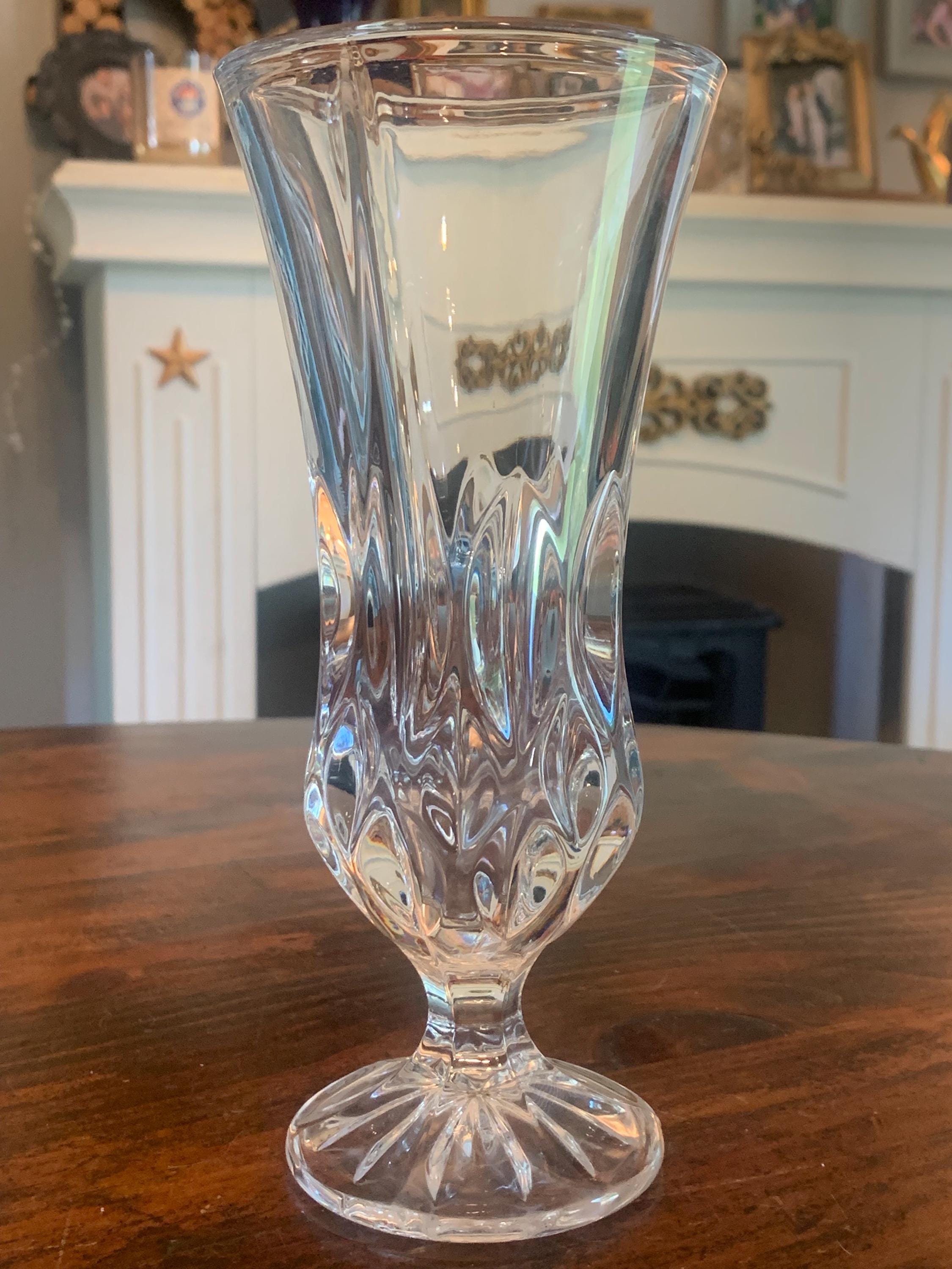 Gorham Crystal Vase - Etsy