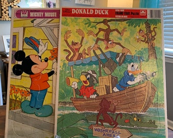 Walt Disney Mickey Mouse パズル ディズニー　ビンテージ Vintage Walt Disney Mickey Mouse 99 Piece Puzzle | eBay