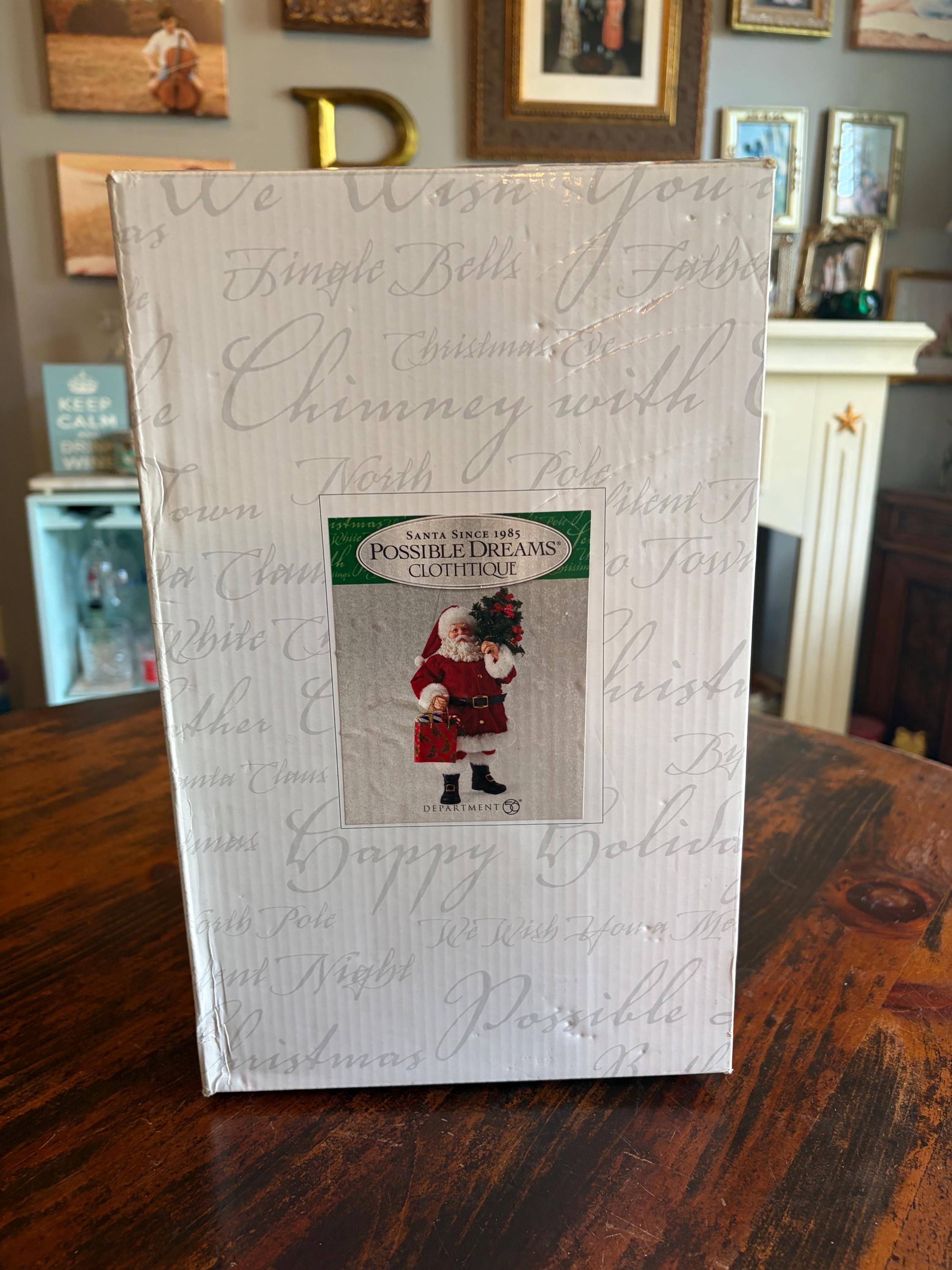 Department 56 Possible Dreams Clothtique Santa Claus | Ann