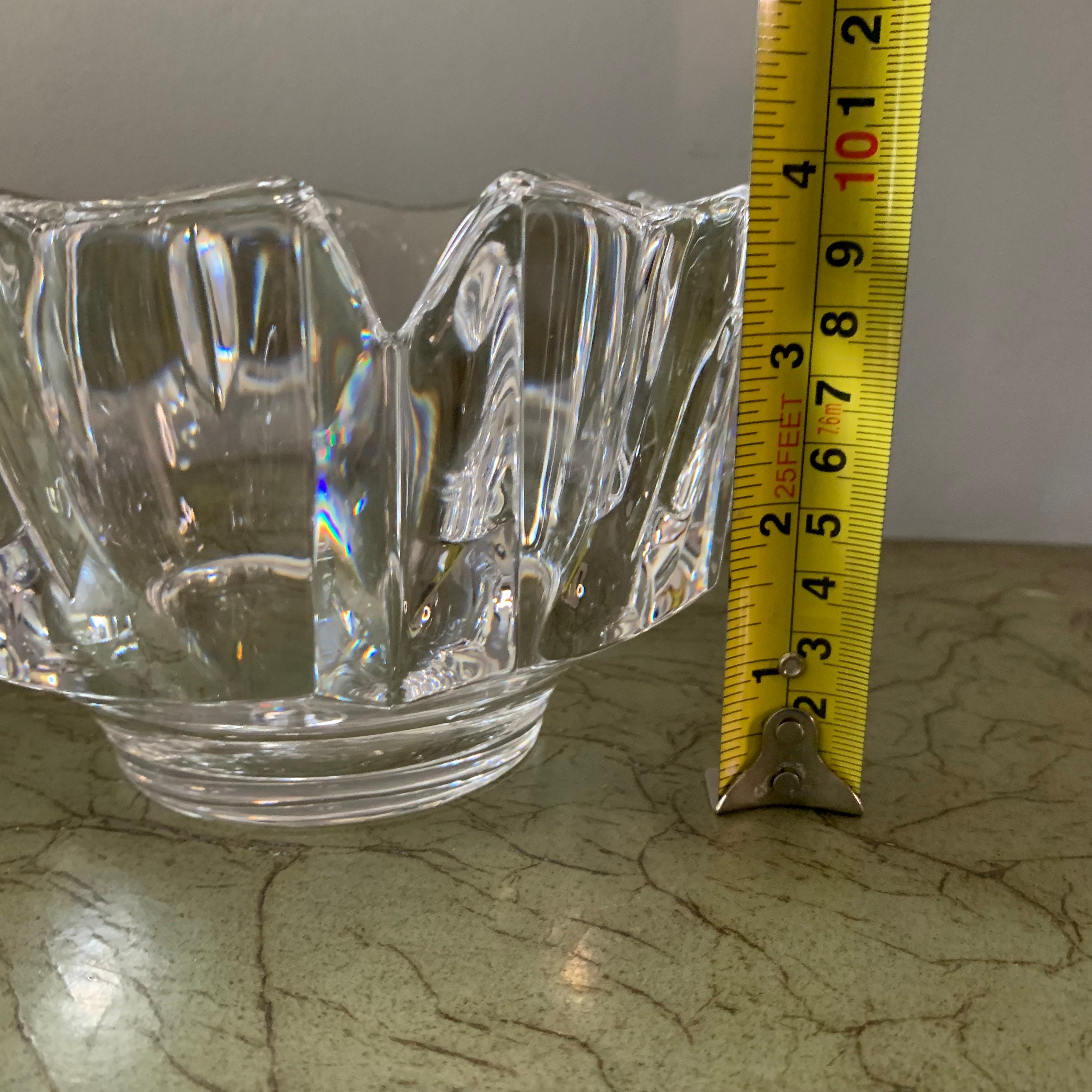 Vintage Orrefors Crystal Bowl – Corona Pattern by Lars Hellsten - Etsy