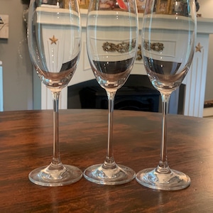 Set of 3 Nachtmann Chsmpagne Flutes  | Signed |