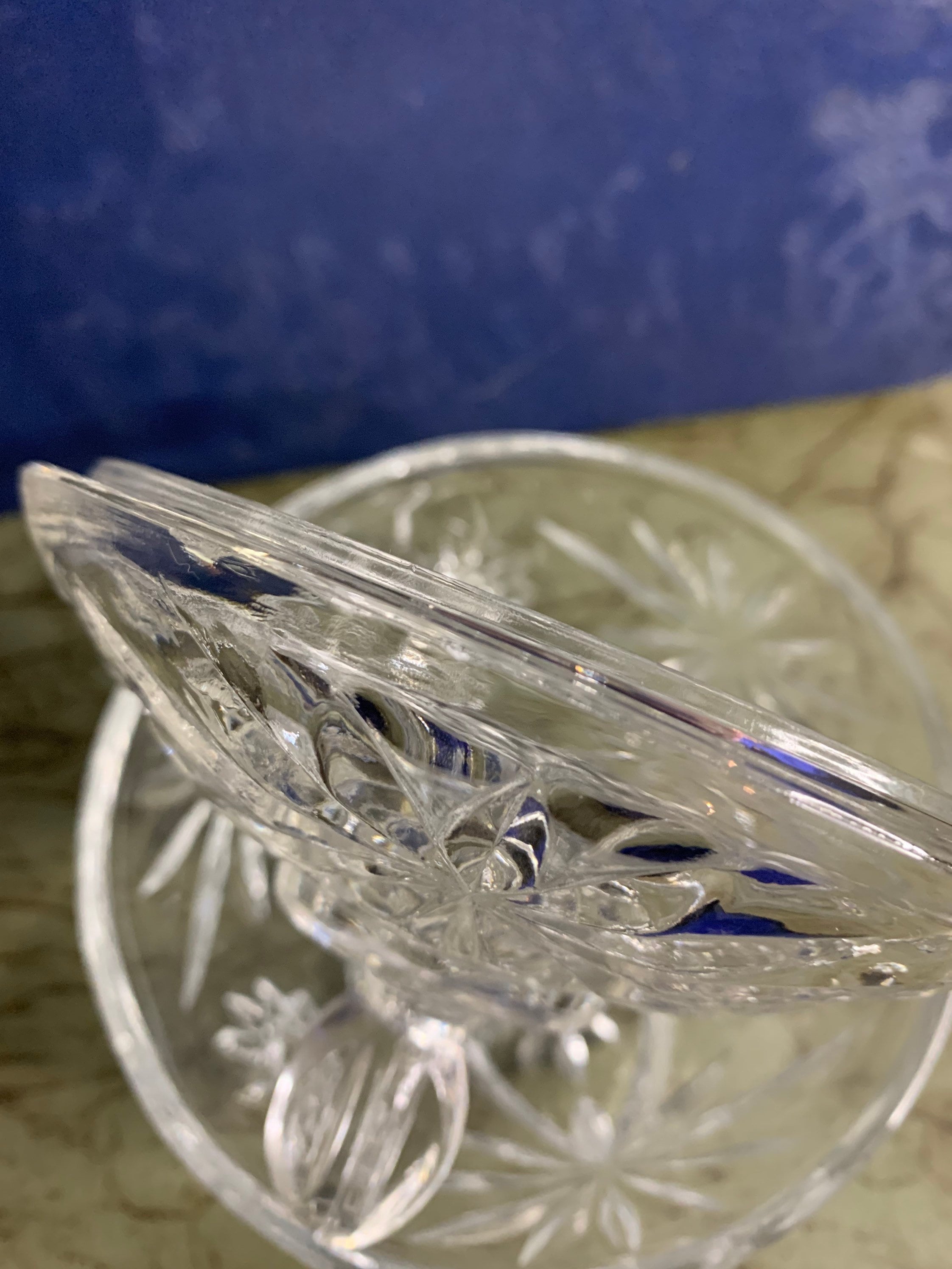 Star of David Candy Dish & Lid Prescut Clear by Anchor Hocking Etsy