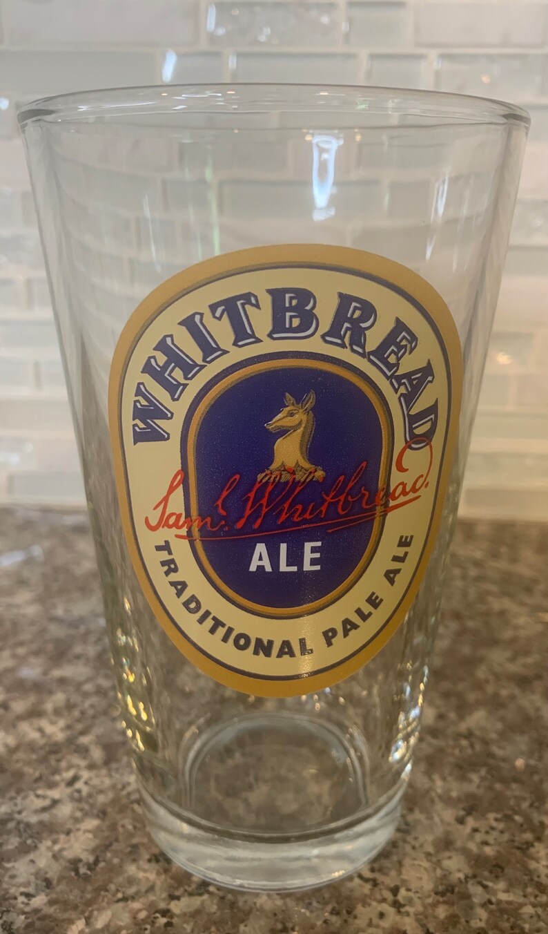 Set of 4 WHITBREAD ALE, London, England, Retired Original Beer Pint ...