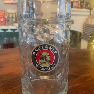 Vintage Paulaner Munchen Mug Stein  German Beer