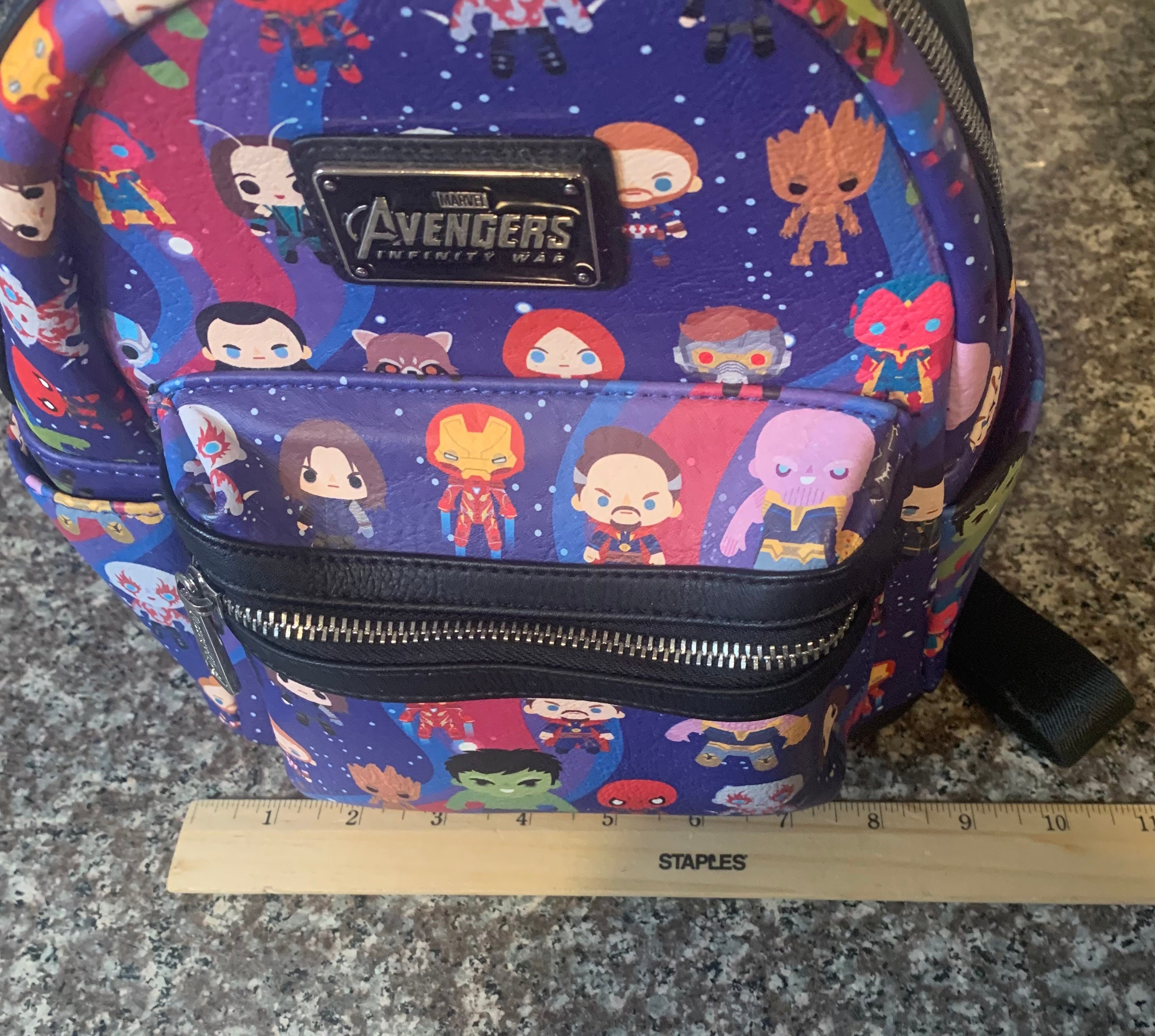 Loungefly Marvel Avengers infinity War Chibi Character Mini backpack Etsy