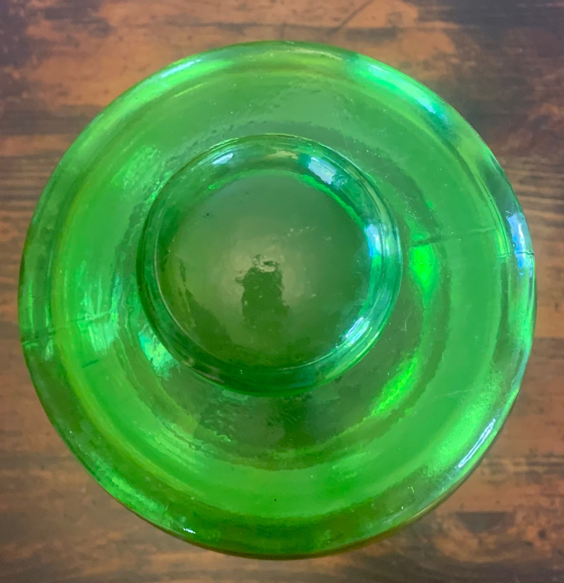 Vidrios San Miguel Recycled Handmade Green Glass Apothecary Etsy