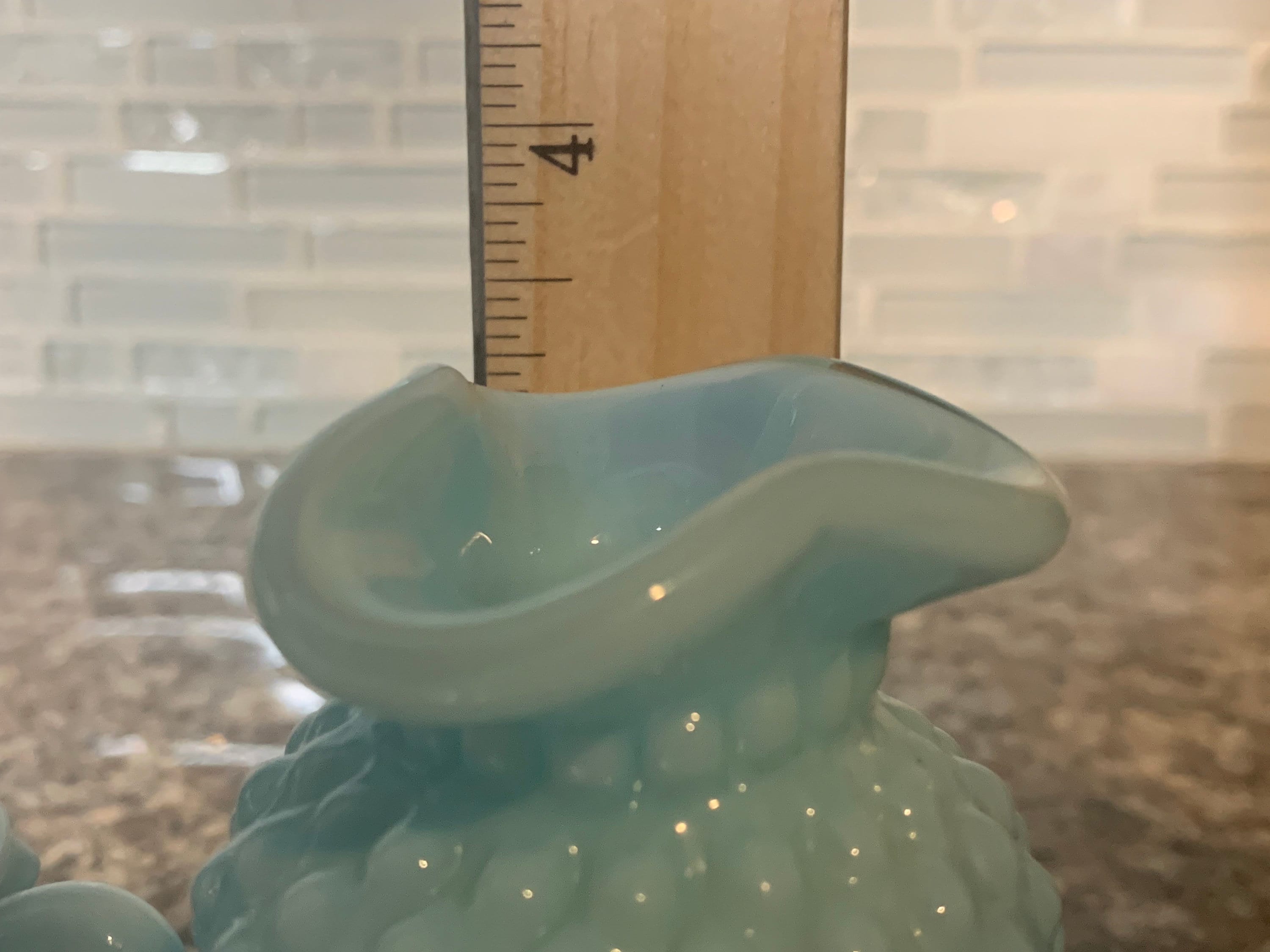 フェントン ホブネイル ブルー オパールセント ピースのヴィンテージ