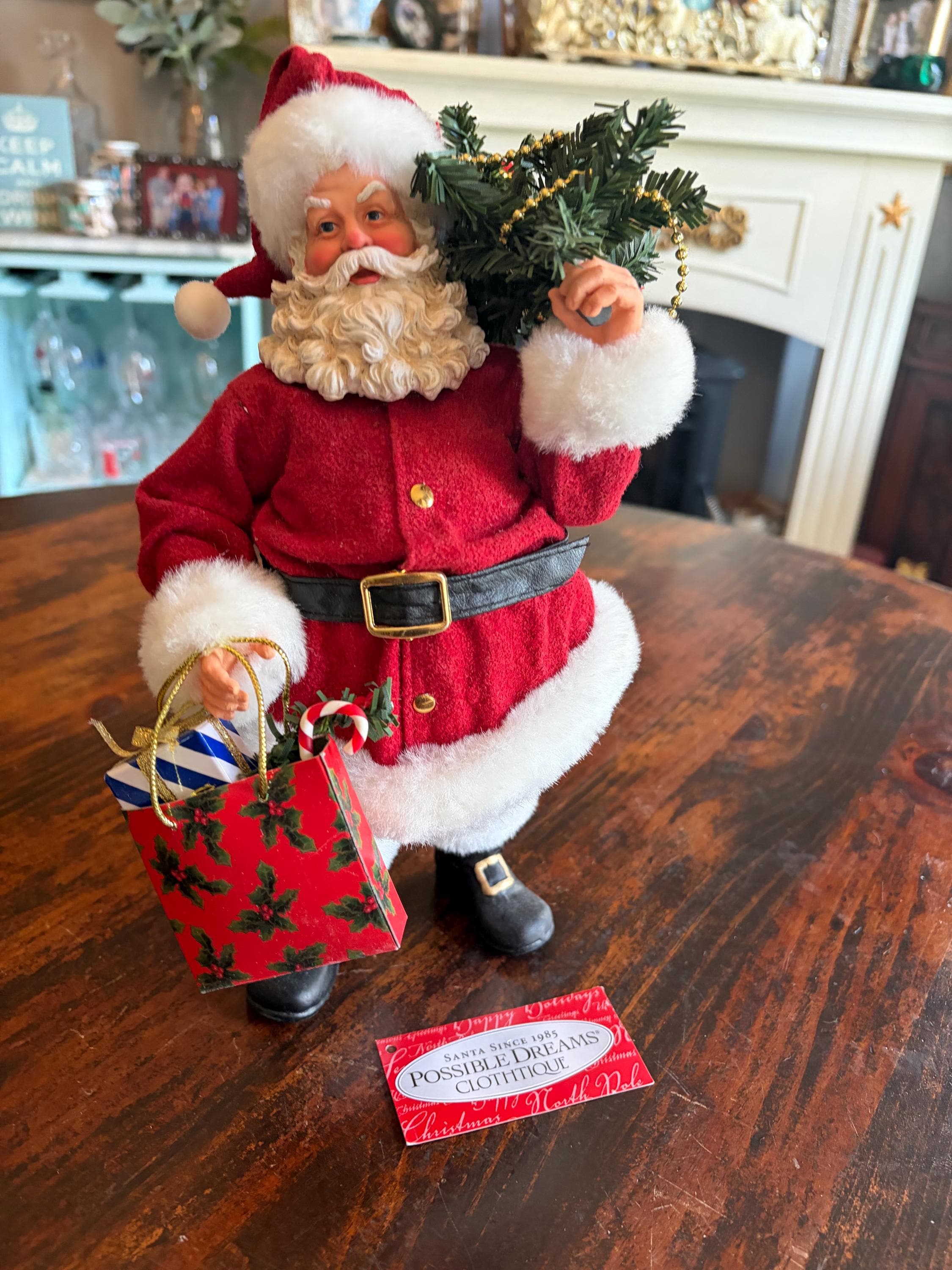 Department 56 Possible Dreams Clothtique Santa Claus | Ann