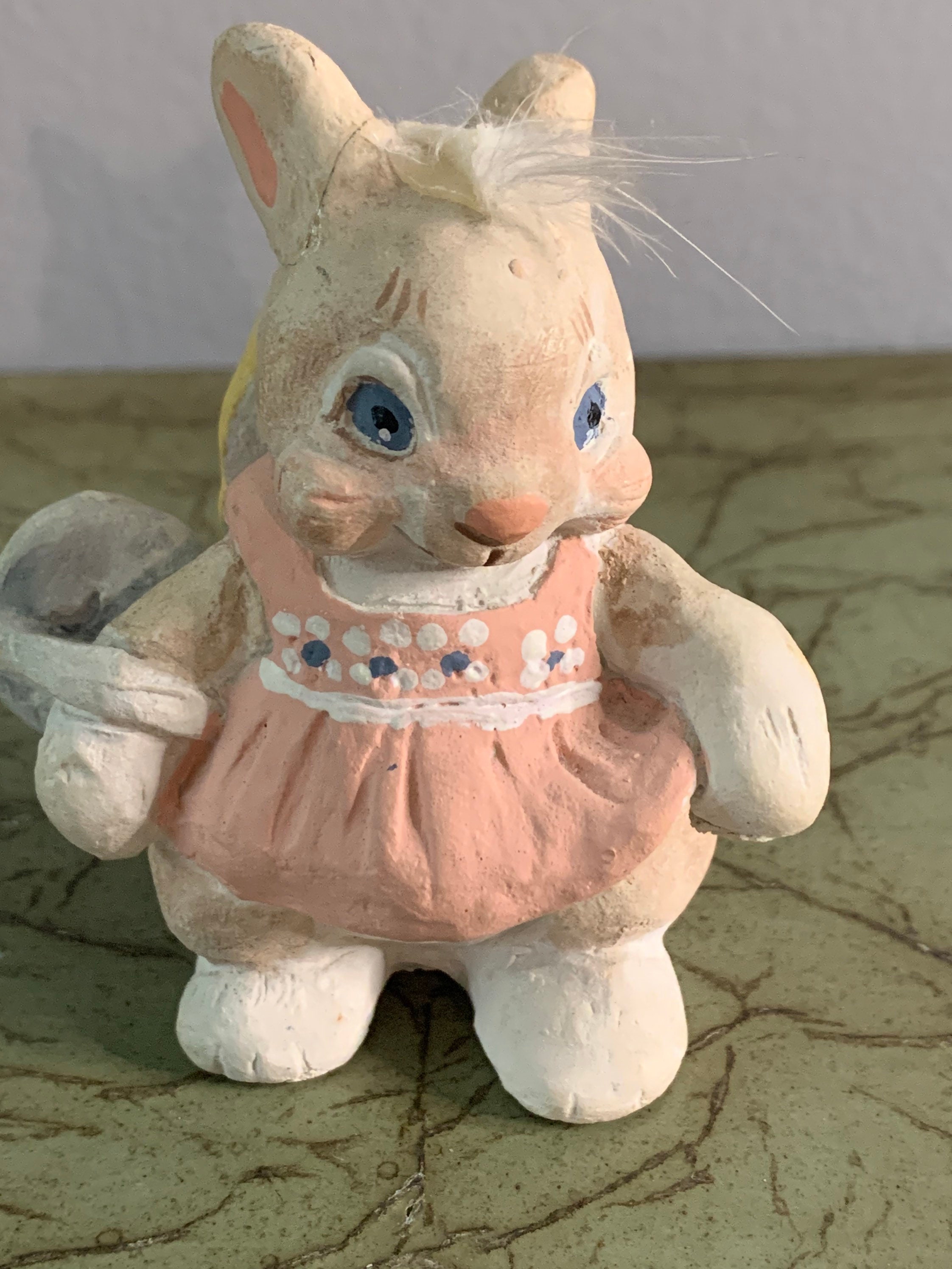 Rabbit Figurine Vintage Ks Collection Cast Art Industries - Etsy