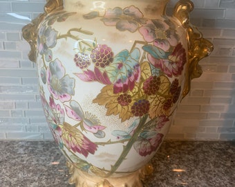 Antique Franz Anton Mehlem in Bonn Porcelain Vase | 1800s | 19th Century | Royal Bonn |