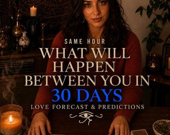 Same Hour Next 30 Days Love Reading, Relationship Forecast and Psychic Predictions