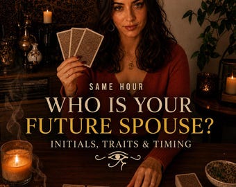 Same Hour Future Spouse Initials and Traits Reading, Marriage Partner Love Tarot