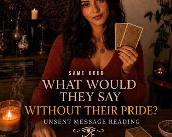 Same Hour Unsent Message Reading, What Would They Say Without Pride, Love Tarot
