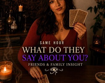 Same Hour What Do They Say About You Reading, Friends and Family Love Psychic