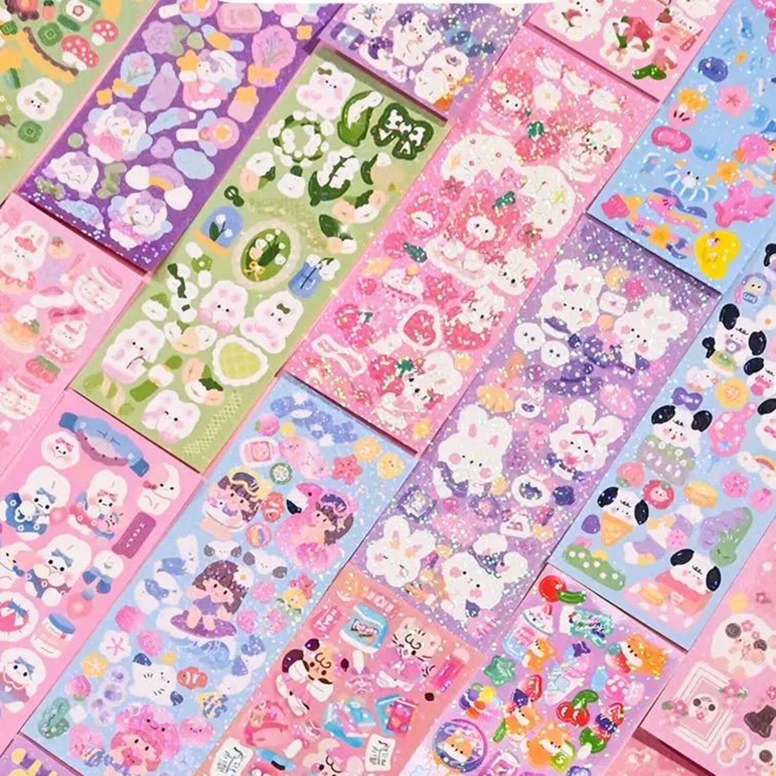 Cute Sticker Sheet｜diy Decoration Sticker｜scrapingbook Sticker - Etsy