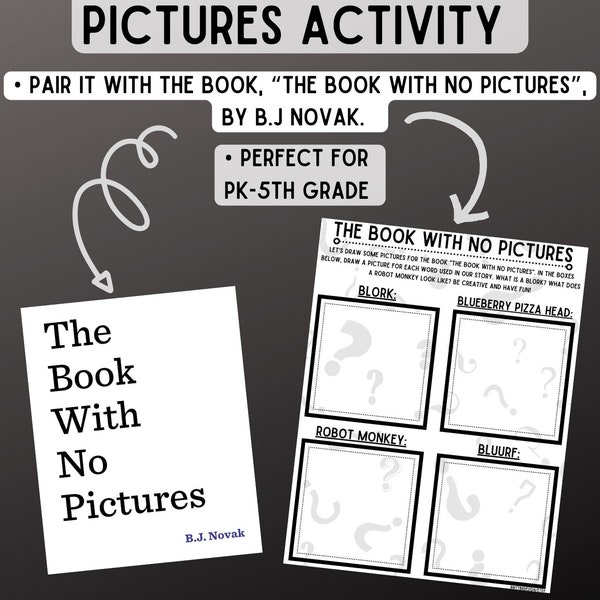 The Book With No Pictures Activity