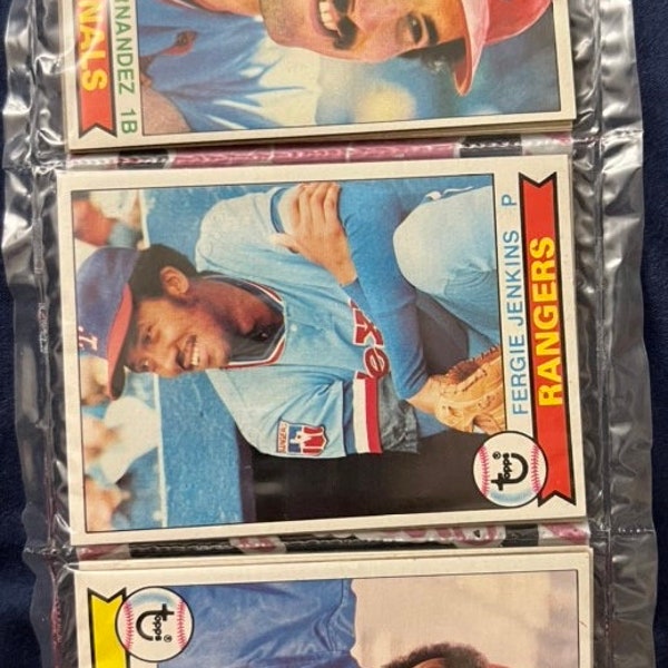 Vintage 1979 Topps Baseball Card Holiday Rack Packs